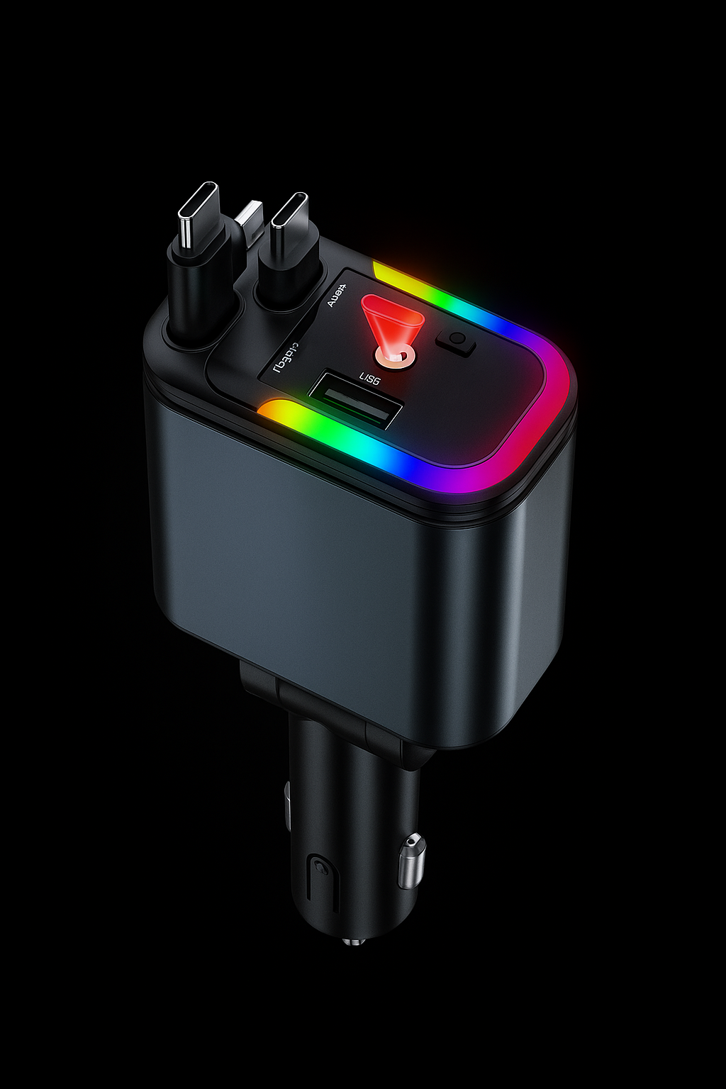 Multifunktional Car charger with led light